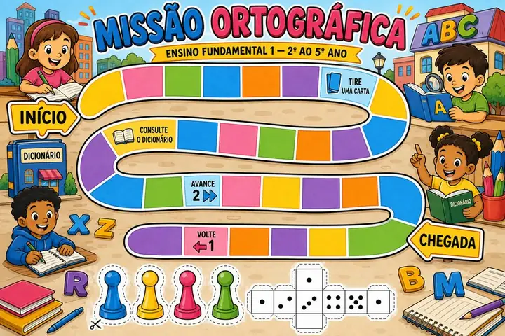 Jogo: Missão Ortográfica